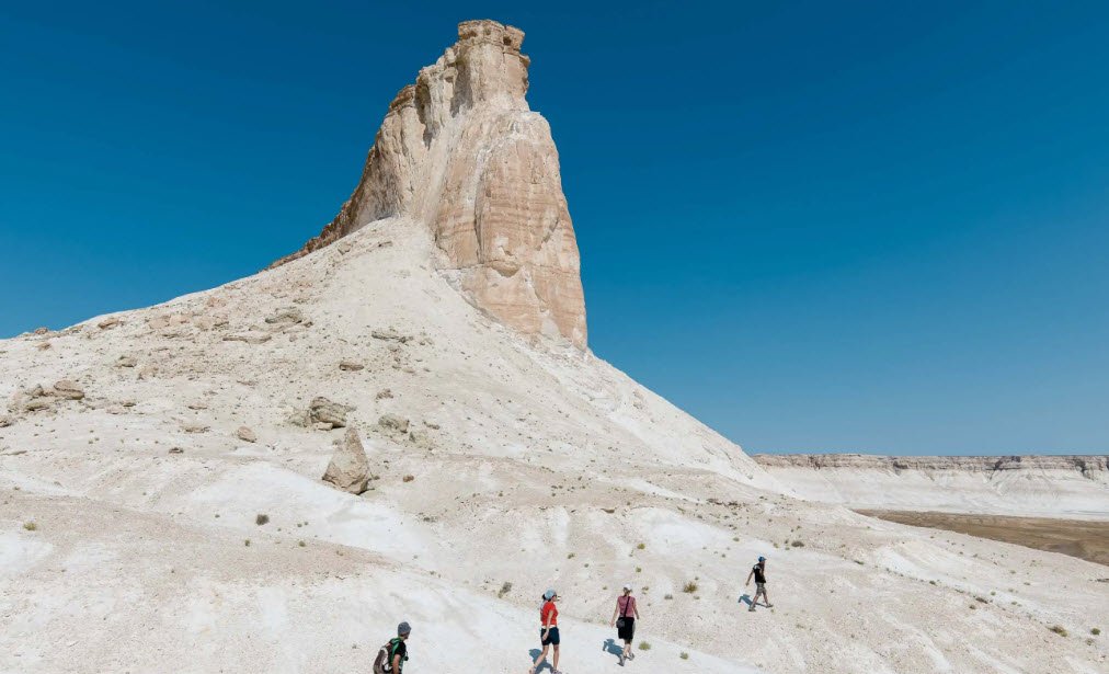 Bozzhira Canyon, Ustyurt Plateau, Mangystau, Kazakhstan